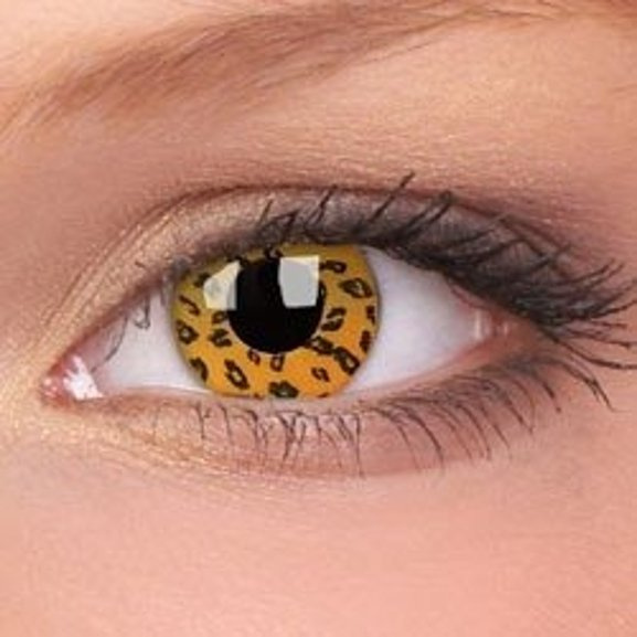 Soczewka Colourvue YELLOW LEOPARD roczne