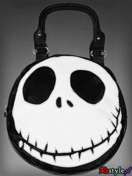 Torebka SKELETON JACK okrągła nightmare before christmas A4