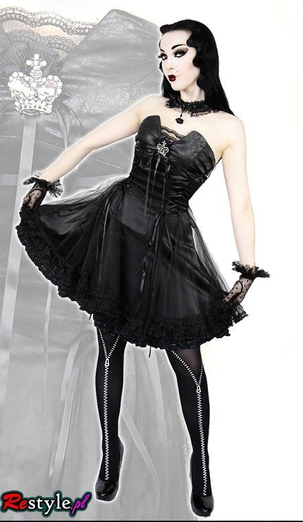 Rajstopy Pamela czarne SUWAKI ZIP Rajstopy Pamela czarne SUWAKI ZIP