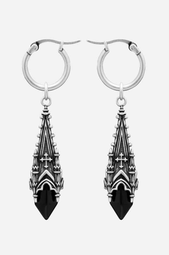 MIDNIGHT TOTEM EARRINGS